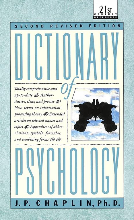 Dictionary of Psychology (Laurel Book)