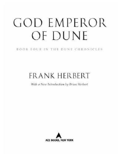 God Emperor of Dune