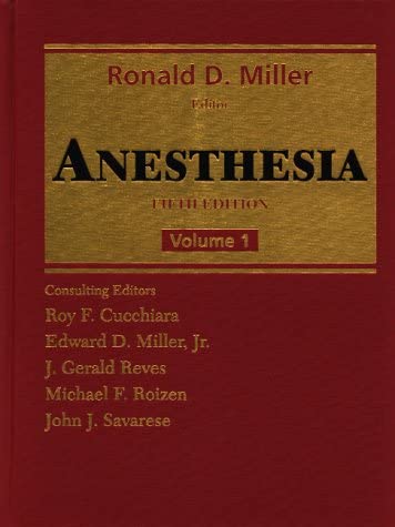 Anesthesia: 2-Volume Set