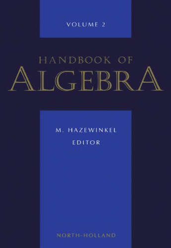 Handbook of Algebra, 2