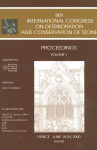 Proceedings Of The 9th International Congress On Deterioration And Conservation Of Stone, Venice, June 19 24, 2000