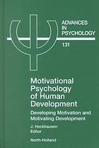 Motivational Psychology of Human Development, 131