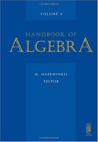 Handbook of Algebra, 4