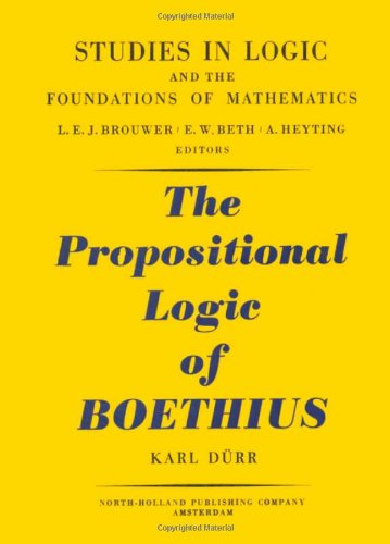 The propositional logic of Boethius