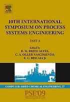 10th International Symposium on Process Systems Engineering - Pse2009, 27