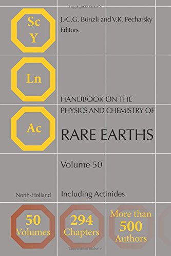 Handbook on the physics and chemistry of rare earths. Volume 50 : including actinides