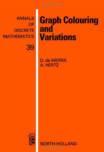 Annals of Discrete Mathematics, Volume 39