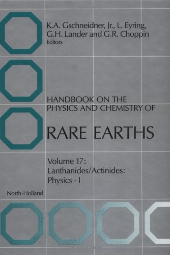 Handbook on the Physics and Chemistry of Rare Earths, Volume 17