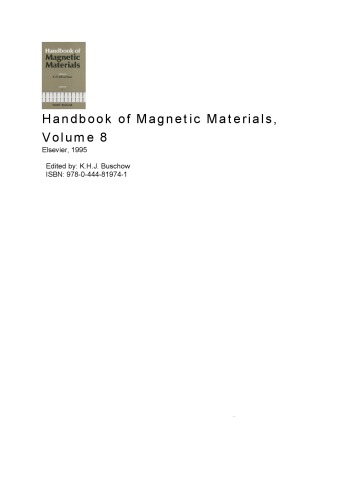 Handbook of Magnetic Materials