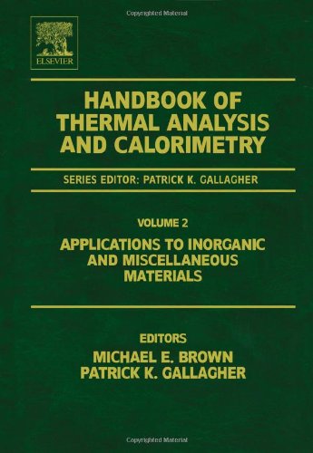 Handbook of Thermal Analysis and Calorimetry, 2