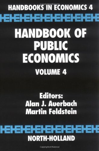 Handbook of Public Economics, Volume 4