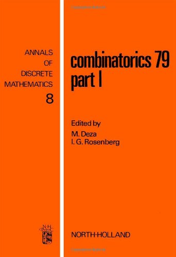 Annals of Discrete Mathematics, Volume 8
