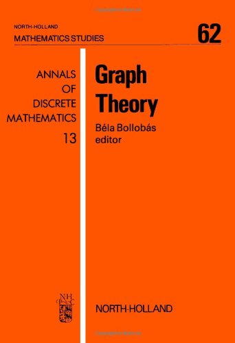 Annals of Discrete Mathematics, Volume 13
