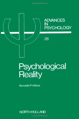 Advances in Psychology, Volume 26