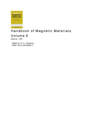 Handbook of Magnetic Materials