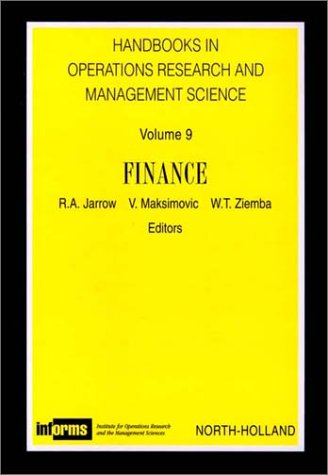 Handbook in Operation Research and Management Science, Volume 9