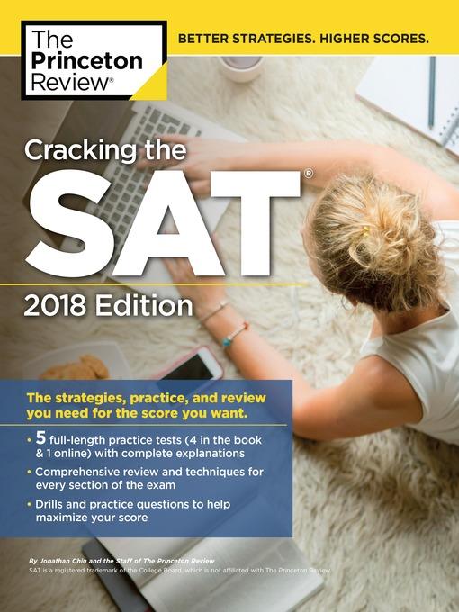 Cracking the SAT with 5 Practice Tests, 2018 Edition
