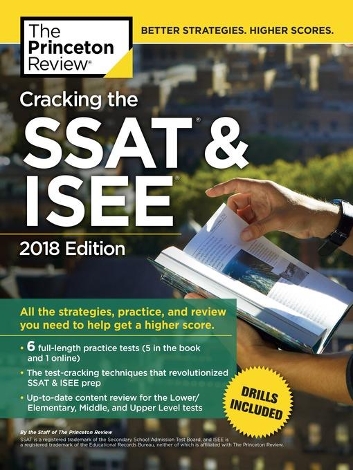 Cracking the SSAT & ISEE, 2018 Edition