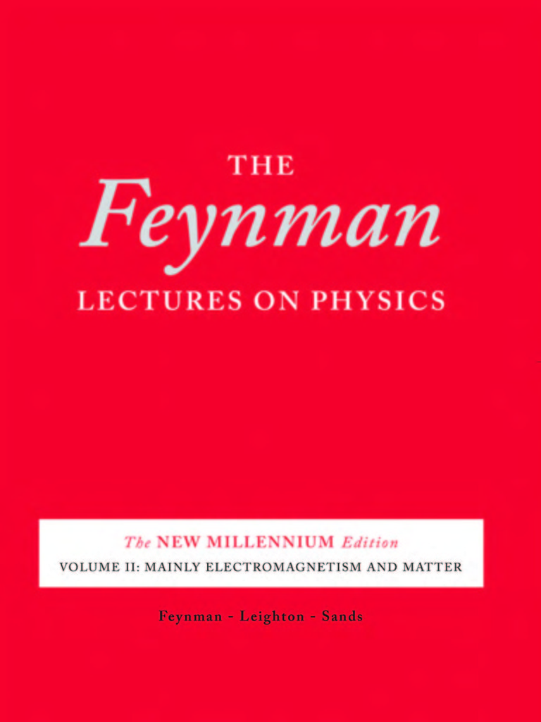 The feynman lectures on physics, vol. 2 for tablets