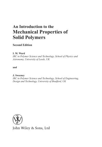 An Introduction to the Mechanical Properties of Solid Polymers