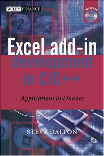 Excel Add-In Development in C / C++