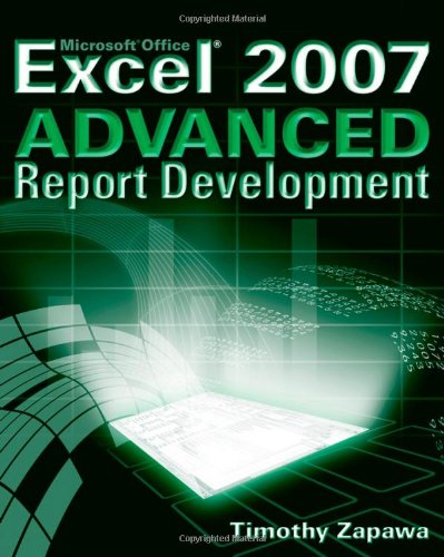 Excel 2007 Advanced Report Development