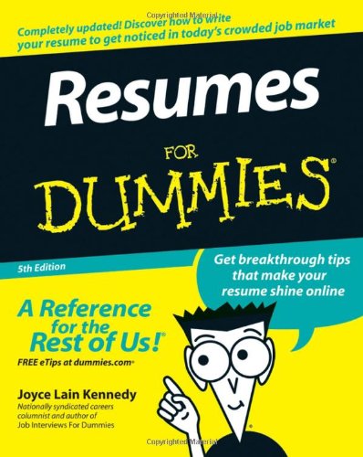 Resumes For Dummies