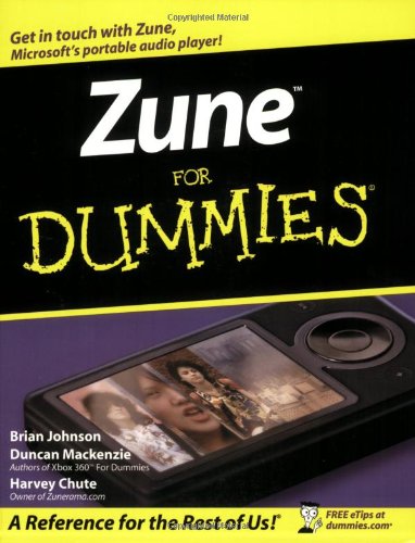 Zune For Dummies