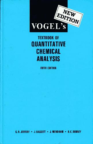 Textbook Of Quantitative Chemical Analysis
