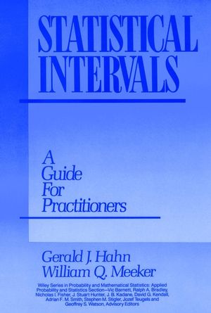 Statistical intervals : a guide for practitioners