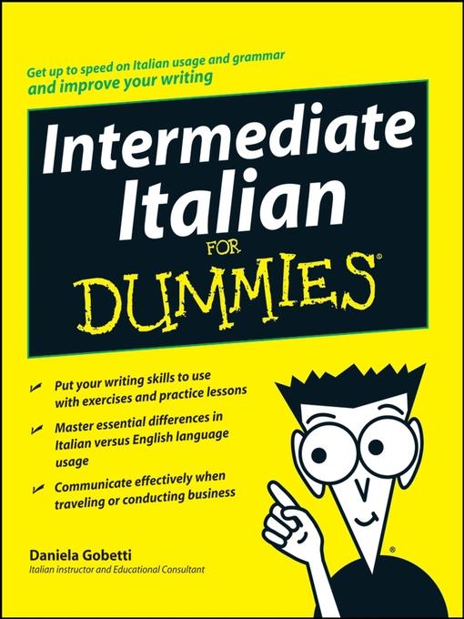 Intermediate Italian For Dummies®