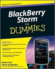 BlackBerry Storm For Dummies