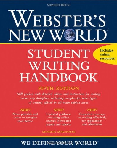 Webster's New World Student Writing Handbook