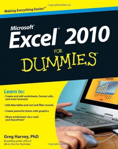 Excel 2010 For Dummies(r)