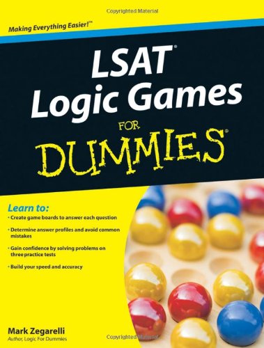 LSAT Logic Games For Dummies