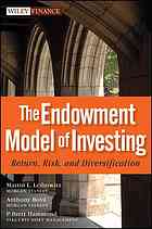 The Modern Endowment Allocation Model