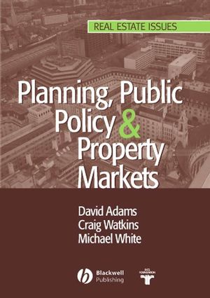 Planning, public policy & property markets