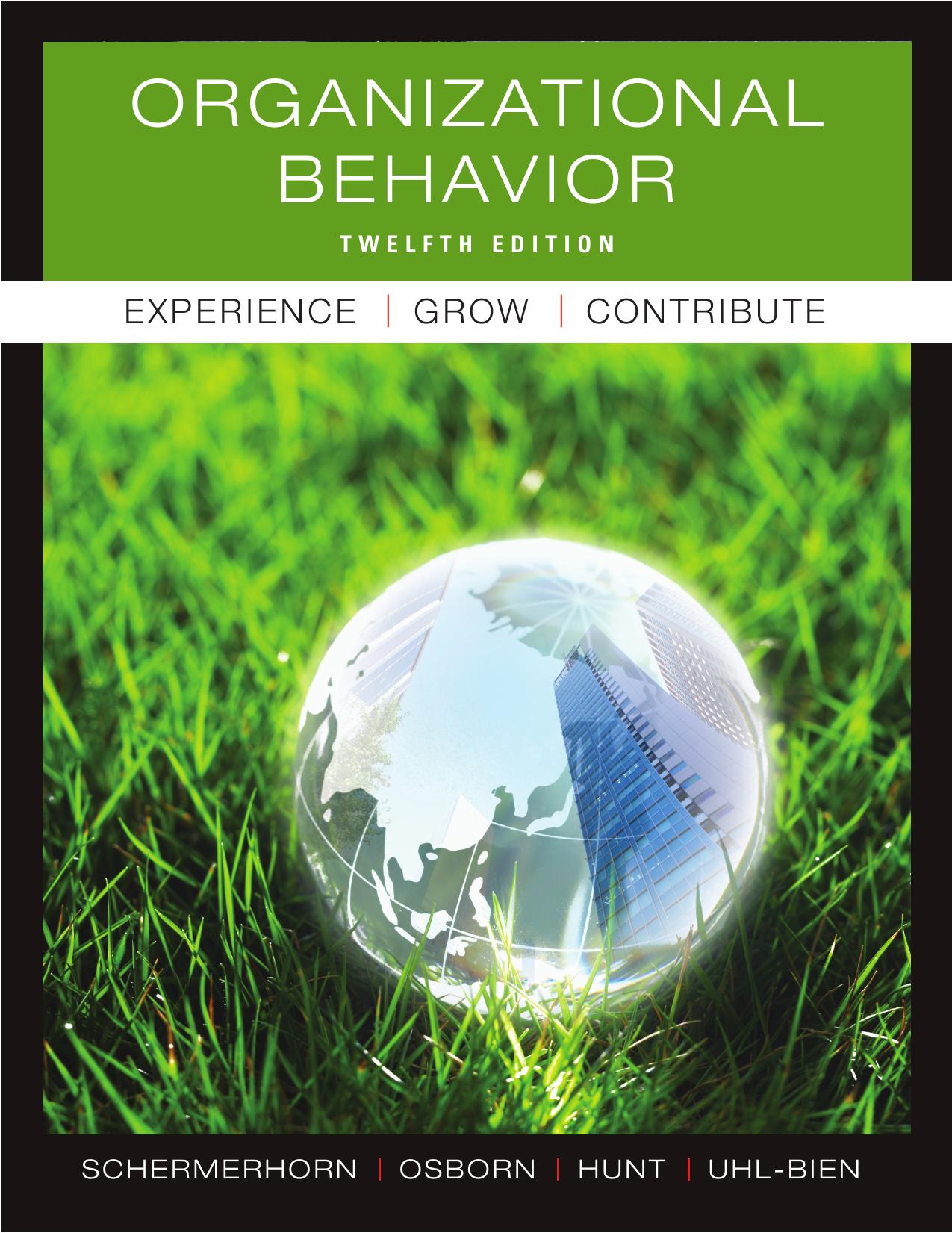 Organizational Behavior