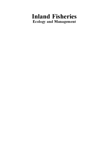 Inland fisheries : ecology and management