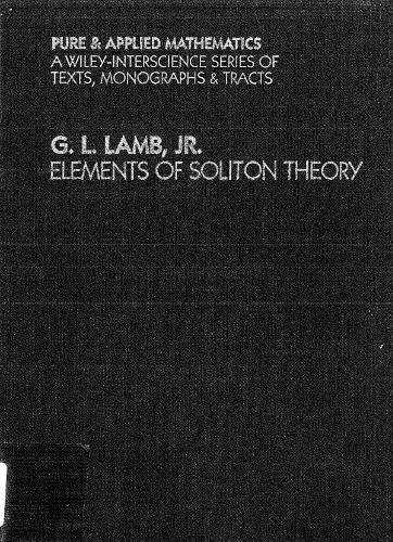 Elements of Soliton Theory
