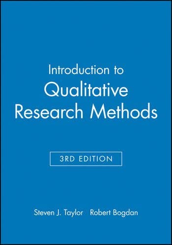 Introduction to Qualitative Research Methods