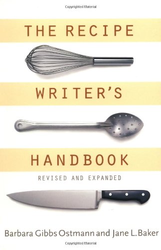 The Recipe Writer's Handbook