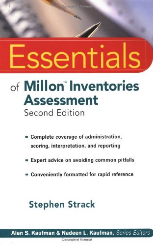 Essentials of Millon Inventories Assessment