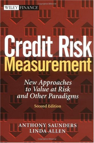 Credit Risk Measurement