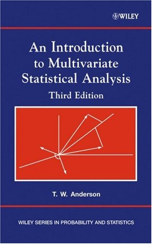 An Introduction to Multivariate Statistical Analysis