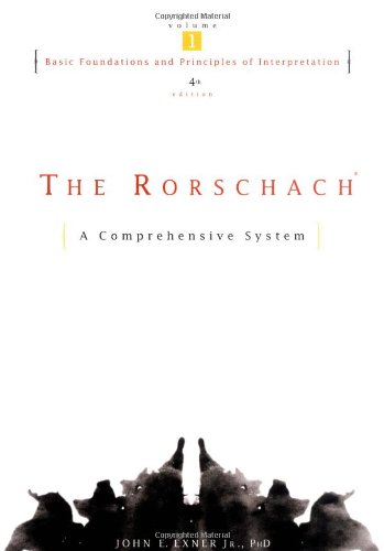 The Rorschach, Basic Foundations and Principles of Interpretation