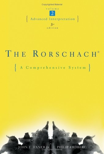 The Rorschach: Advanced Interpretation, Vol. 2