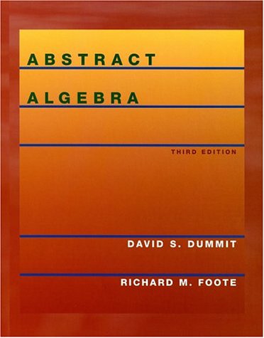 Abstract Algebra