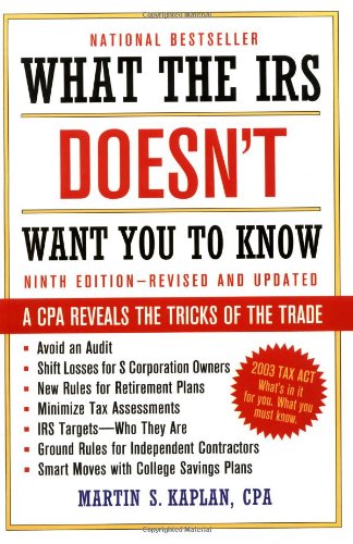 What the IRS doesn't want you to know : a CPA reveals the tricks of the trade