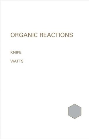 Organic Reaction Mechanisms 1999